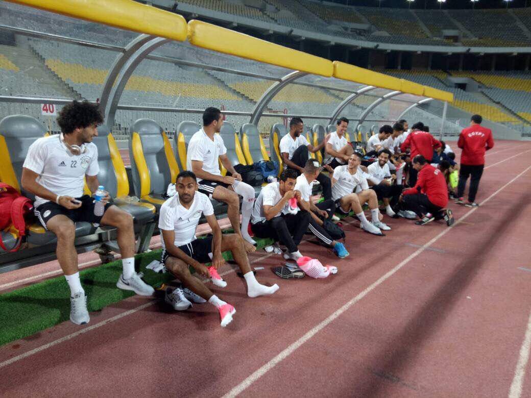 لاعبو منتخب مصر