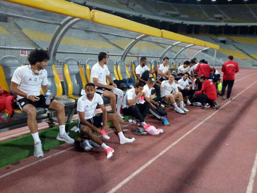 لاعبو منتخب مصر