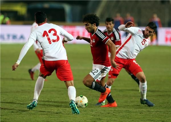مباراة ودية بين مصر وتونس