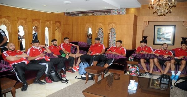 بعثة المنتخب المغربي