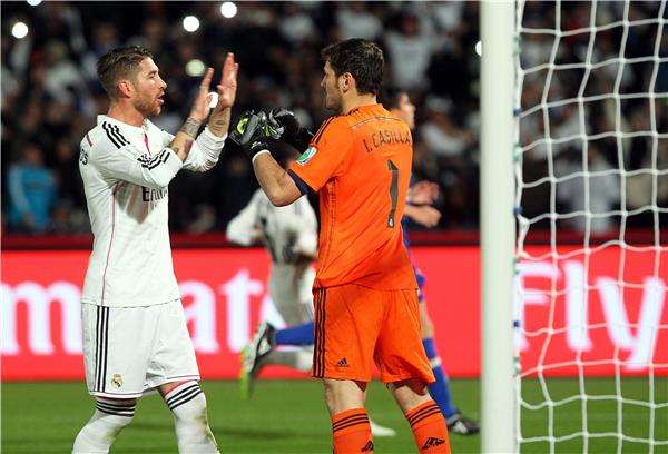 كاسياس وراموس مع ريال مدريد