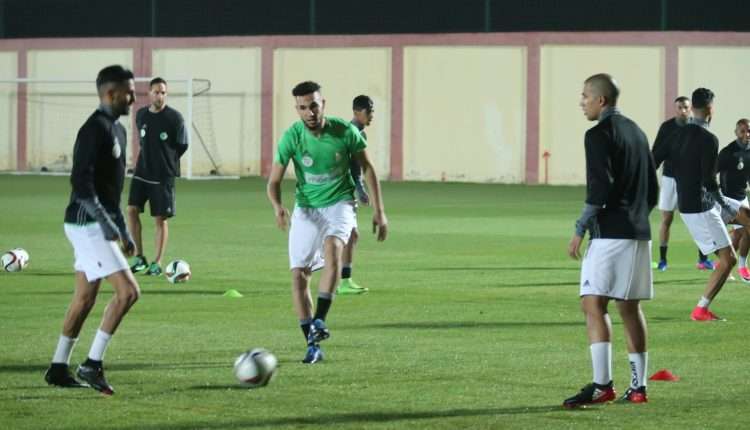 من تدريبات المنتخب