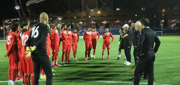 جانب من التدريبات