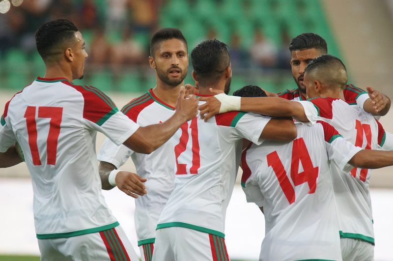 لاعبو منتخب المغرب
