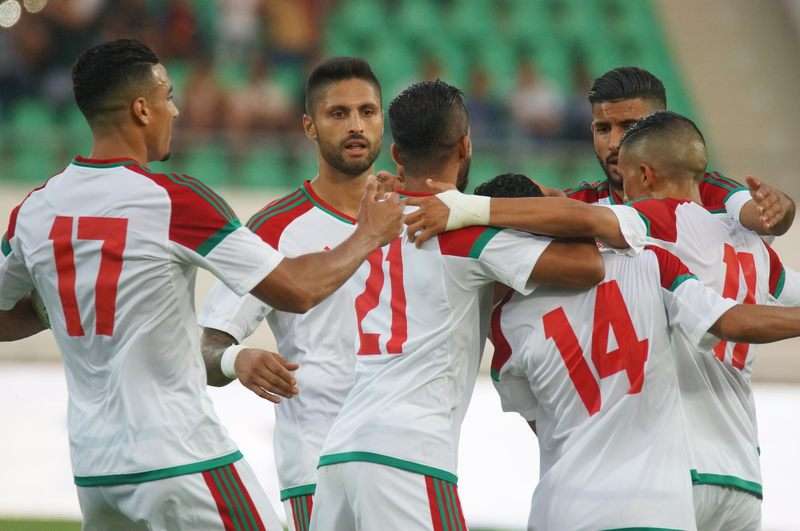 لاعبو منتخب المغرب