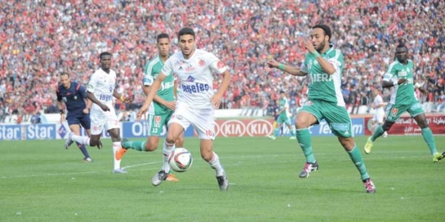 لقطة من الدوري المغربي