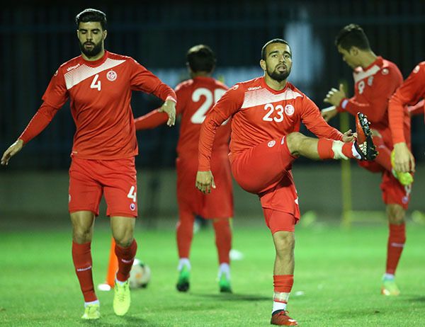 لاعبو منتخب تونس