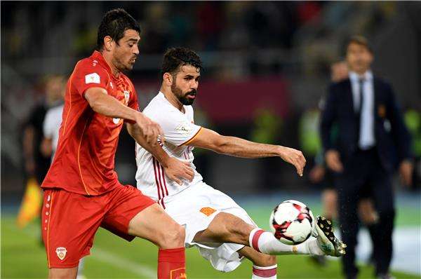 كوستا بقميص المنتخب