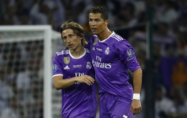 كريستيانو رونالدو ومودريتش