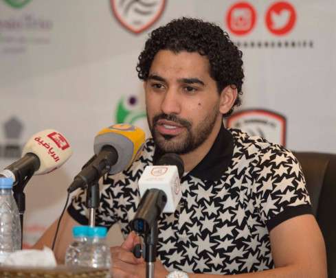  أحمد عطيف من المؤتمر الصحفي