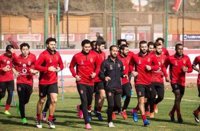 لاعبو الاهلي (أرشيفية)