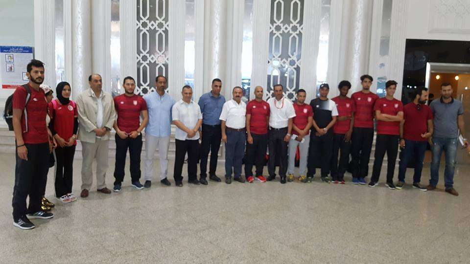 أثناء المغادرة