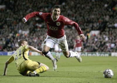 رونالدو بقميص مانشستر يونايتد