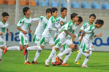 لاعبو منتخب الناشئين العراقي