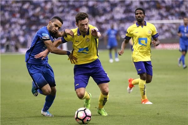 صورة أرشيفية من مباراة بين النصر والهلال