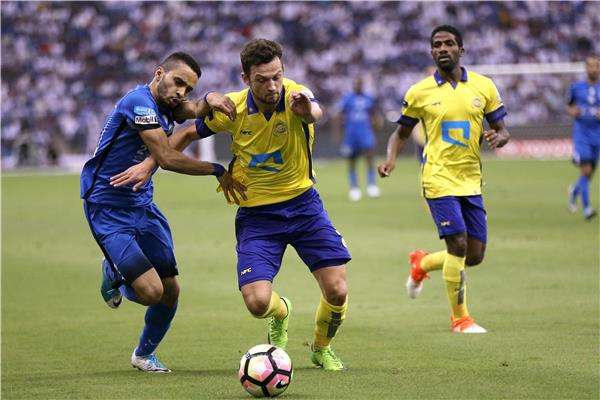 صورة أرشيفية من مباراة بين النصر والهلال