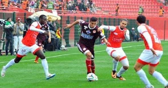 لقطة من الدوري المغربي