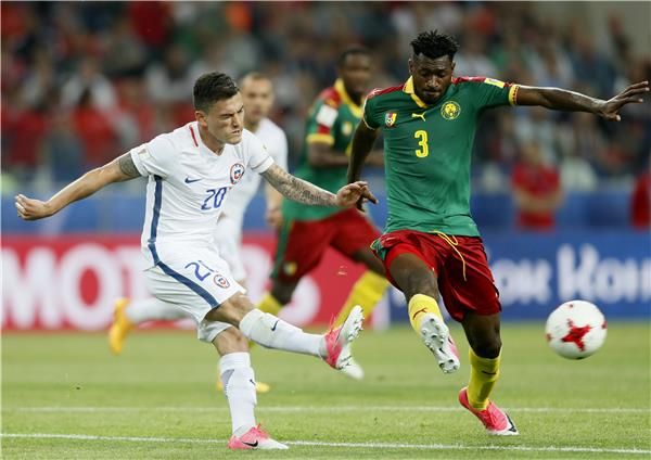 لقطة من المباراة