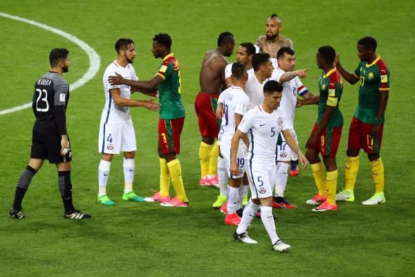 فيدال بعد نهاية المباراة