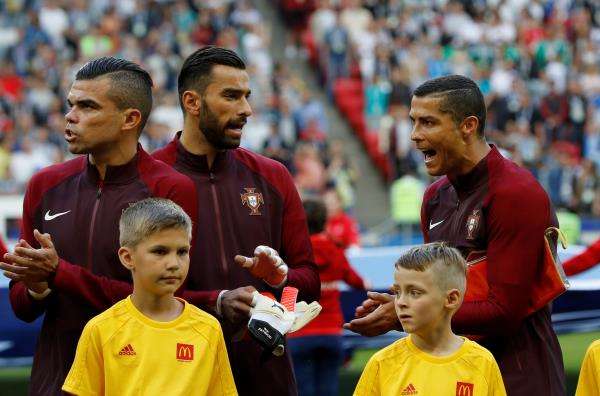 رونالدو وبيبي