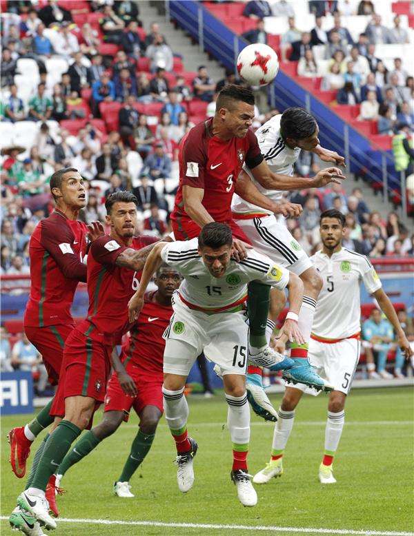 بيبي أمام المكسيك في كأس القارات