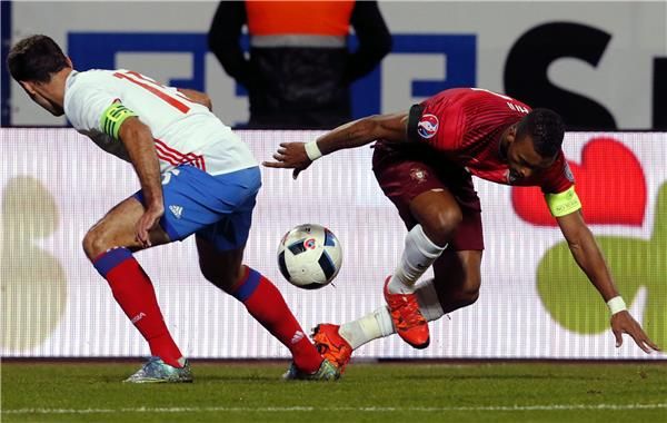 من مباراة البرتغال والمكسيك