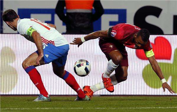 من مباراة البرتغال والمكسيك