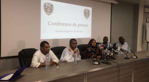 جانب من المؤتمر الصحفي