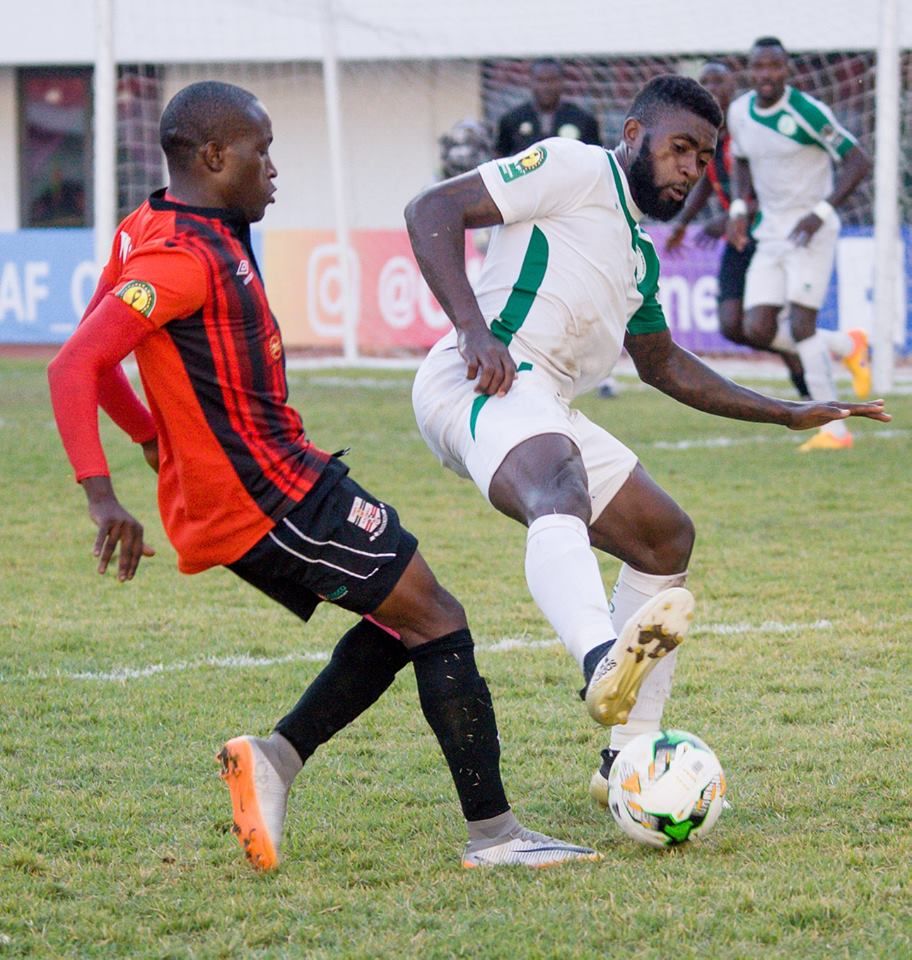 من مباراة الذهاب بين القطن وزاناكو