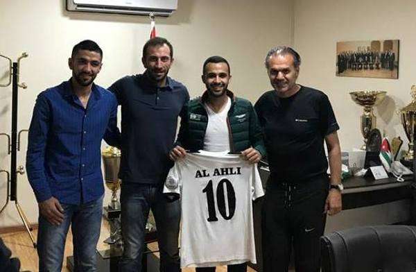 زياد واللوزي بعد التوقيع