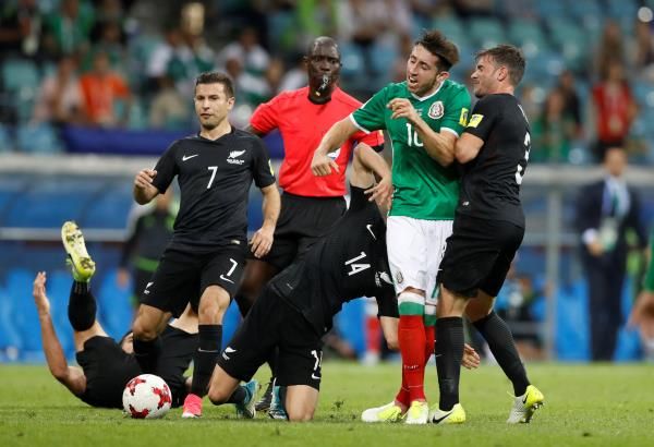 من مواجهة  المكسيك ونيوزلندا