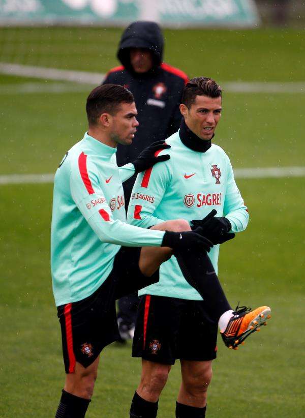 رونالدو وبيبي