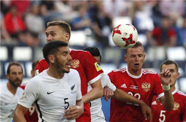 المنتخب الروسي هزم نيوزيلندا في افتتاح البطولة