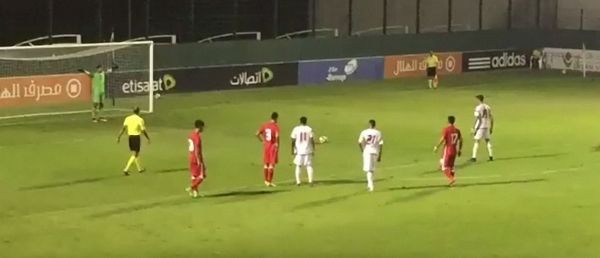 جانب من المباراة 