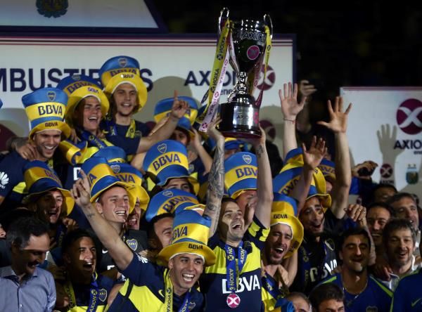 جانب من تتويج البوكا