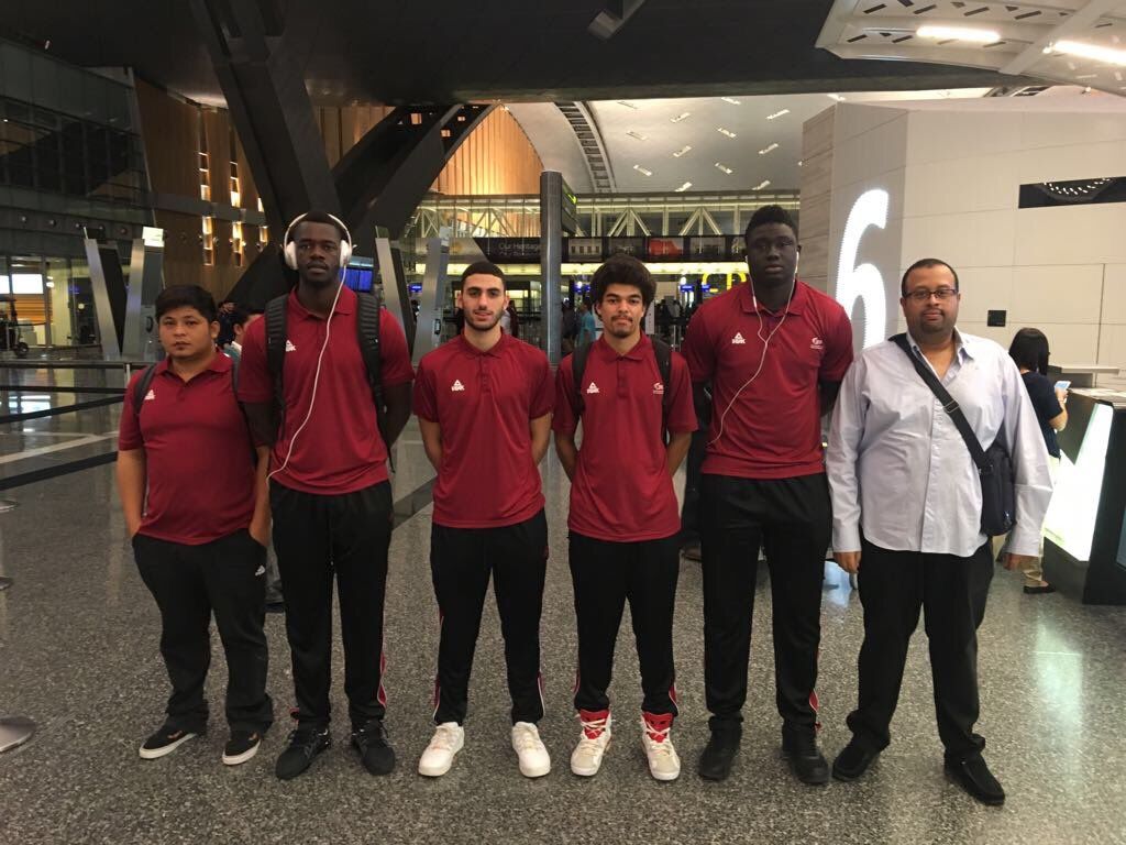 منتخب شباب قطر لثلاثيات السلة
