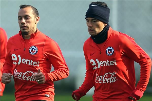 مارسيلو دياز (يسارًا)