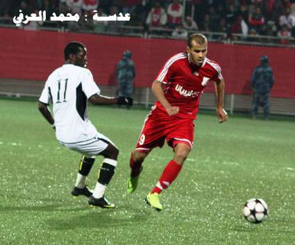 صورة من مباراة الأهلى ببنغازي والصفاقسي ( عدسة محمد العرفي )