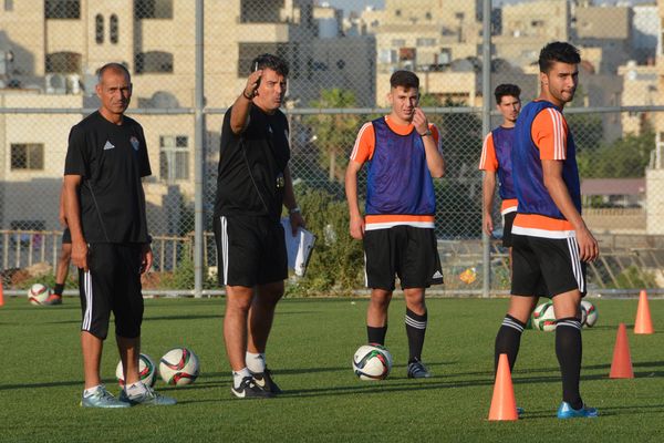 الجهاز الفني والتدريبي لمنتخب الأردن الأولمبي