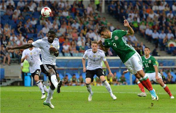 جانب من المباراة