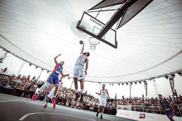 من إحدى لقاءات منتخب الأردن في البطولة