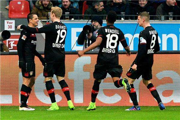 لاعبو باير ليفركوزن