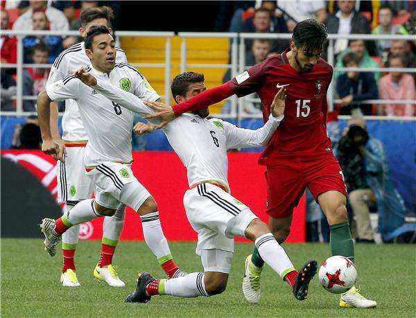 من مباراة البرتغال والمكسيك
