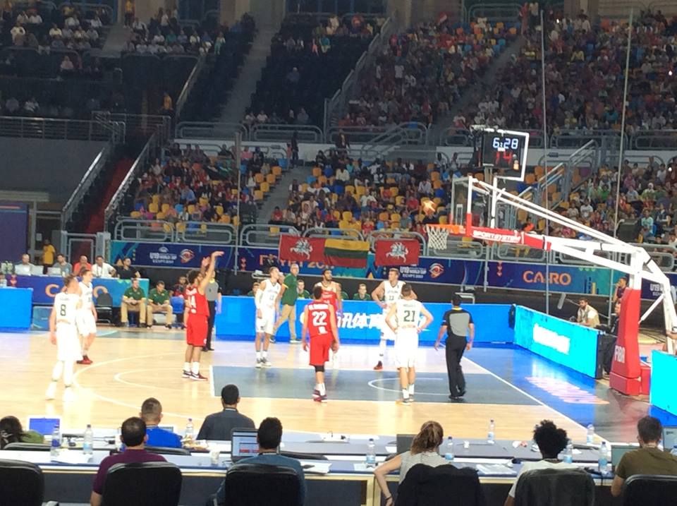 جانب من المباراة