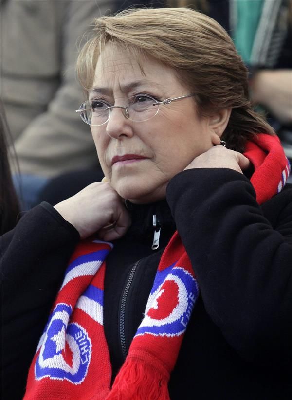 رئيسة تشيلي ميشيل باشليه