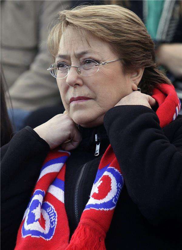 رئيسة تشيلي ميشيل باشليه