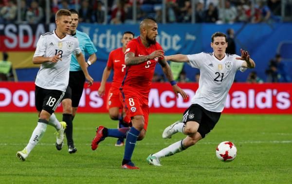 فيدال أمام ألمانيا