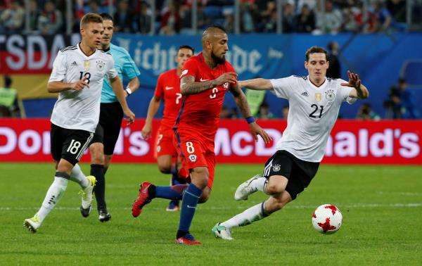 فيدال أمام ألمانيا