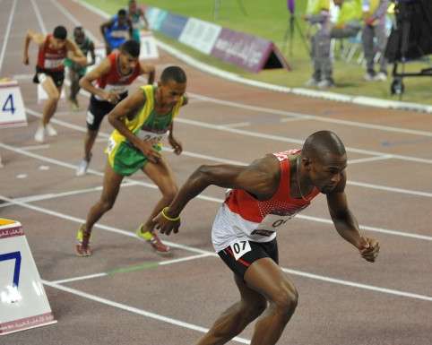 عدنان طعيس في انطلاق سباقات دورة الالعاب الاسيوية انشون