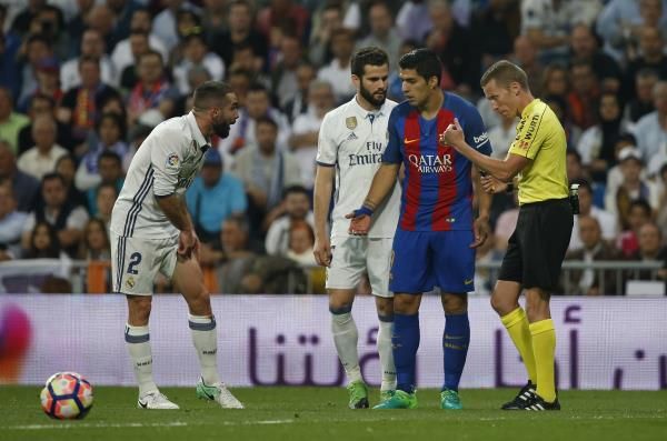 جانب من مباراة سابقة بين ريال مدريد وبرشلونة